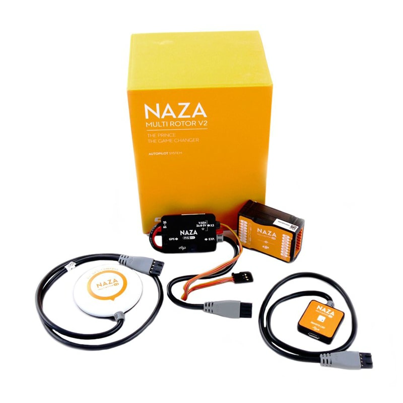 Контроллер DJI Naza Multi Rotor V2 (MC, PMU, LED, GPS) (Naza-M V2) Контроллер DJI Naza Multi Rotor V2 (MC
