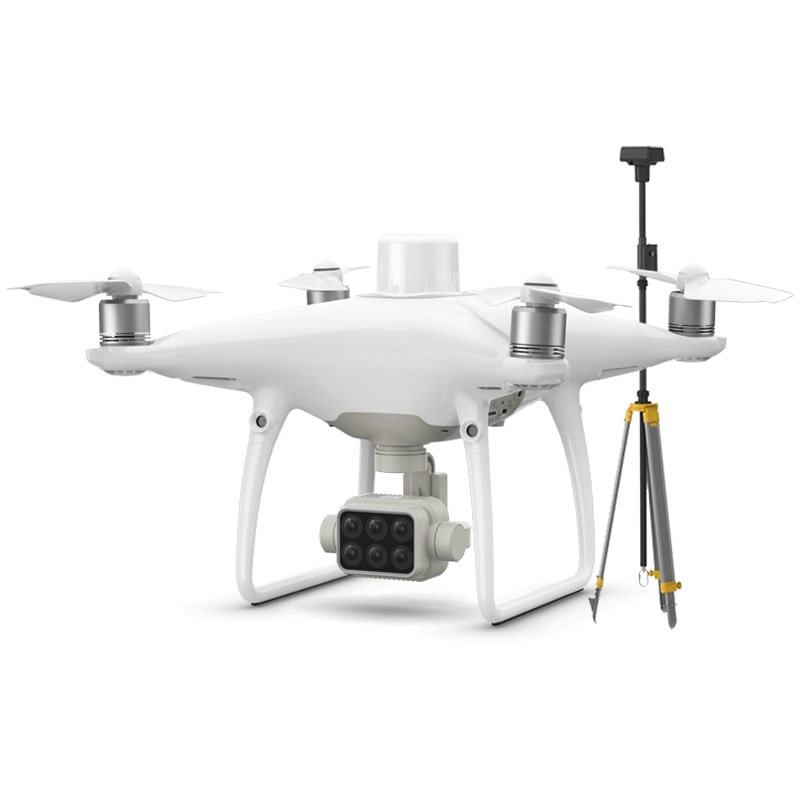 Квадрокоптер DJI P4 Multispectral + D-RTK 2 High Precision GNSS Mobile Station Combo Квадрокоптер DJI P4 Multispectral + D-RTK 2 High Precision GNSS Mobile Station Combo фото